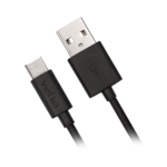 Veho USB-A auf USB-C™ Lade- und Synchronisationskabel (0,2 m)