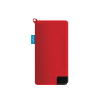 Pebble Pokket 1000mAh externe Batterie in Mikro-Schlüsselanhänger-Größe - Rot
