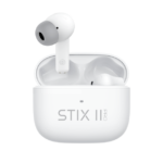 STIX II PRO True Wireless-Ohrhörer mit aktiver Geräuschunterdrückung – Weiß