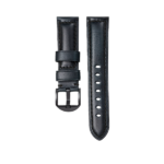 Kuzo Leder-Uhrenarmband - Jett